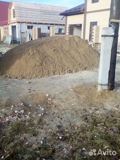 Песок щебень земля