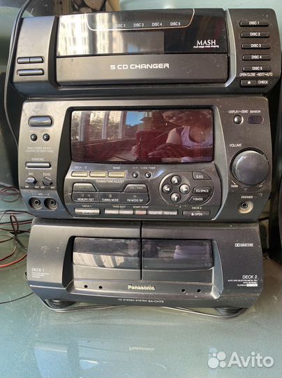 Музыкальный центр panasonic