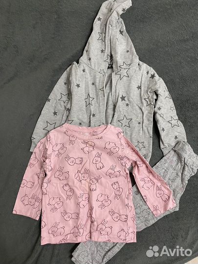 Пакет вещей для девочки от 80 см