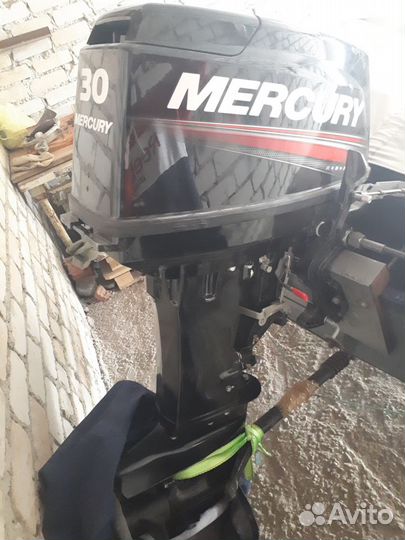 Лодку обь-М с новым мотором mercury 30л/с и прицеп