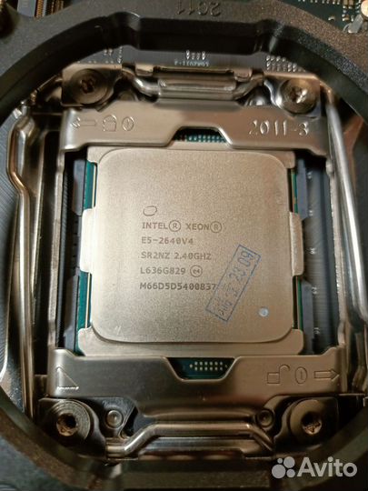 Комплект lga 2011 x99 /10 ядер/16 gb