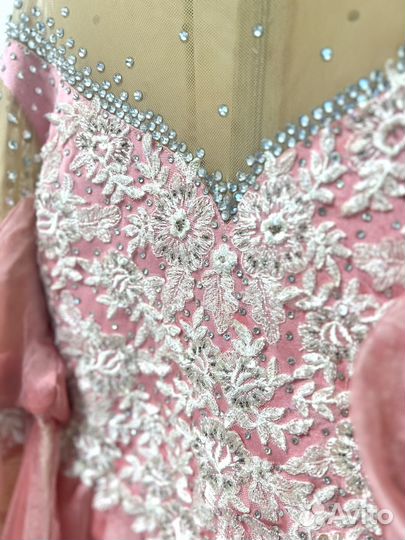 Костюм платье для фигурного катания р. 116-122