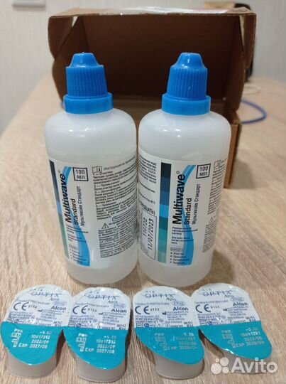 Линзы контактные air optix aqua