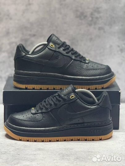 Кроссовки Nike Air Force 1 зимние (Арт.76262)