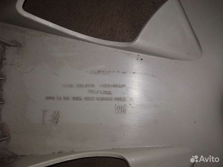 Колпаки chevrolet aveo