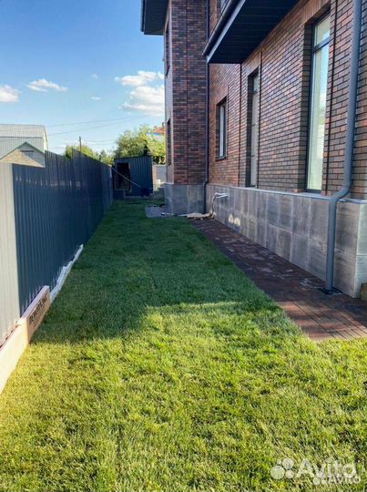 Рулонный газон автополив под ключ любой объем