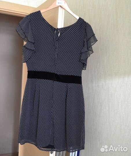 Платье женское в горошек