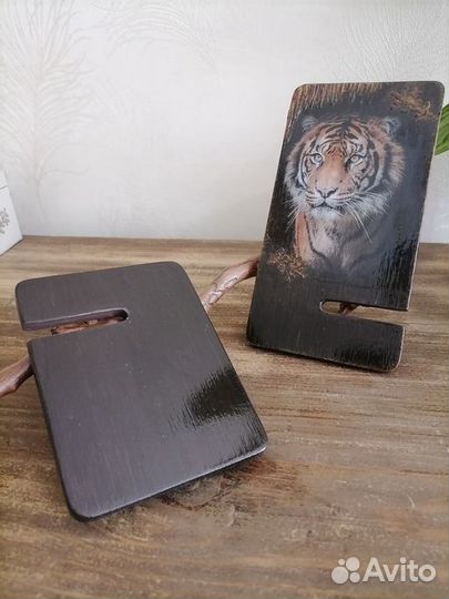 Подставка для телефона Тигр