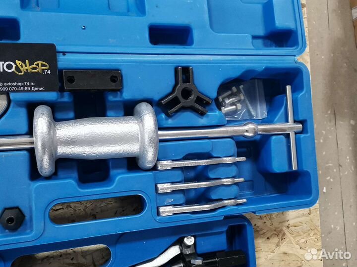 Съемник полуоси с насадками