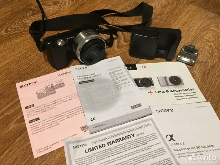 Фотоаппарат sony nex-5