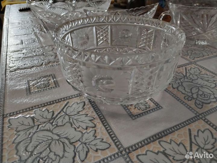 Хрустальная посуда СССР