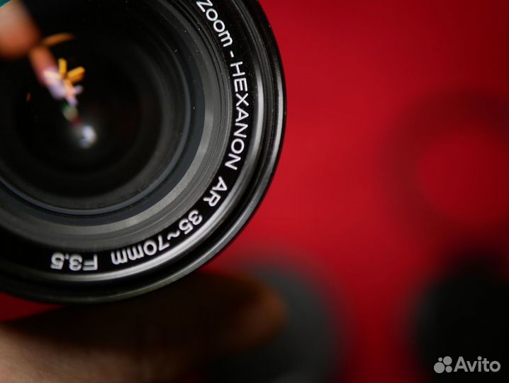 Konica hexanon AR 35-70 3,5 высококлассный