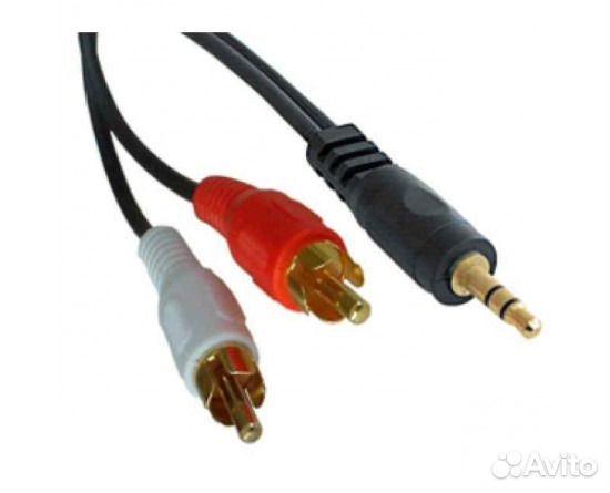 Кабель Jack 3.5 мм - 2RCA 1.5 метра