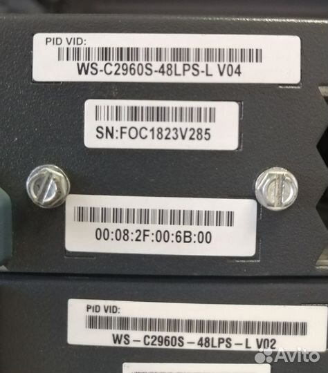 Коммутатор cisco WS-C2960S-48LPS-L