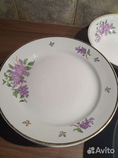 Тарелки Дулево ссср.Советский фарфор
