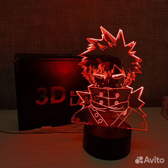 3D ночник Бакуго