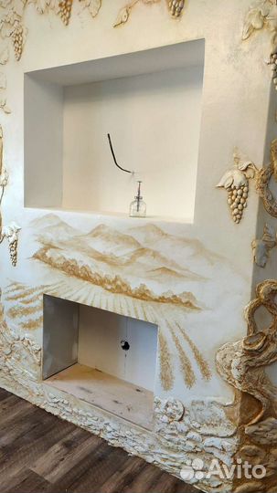 Гипсовый барельеф