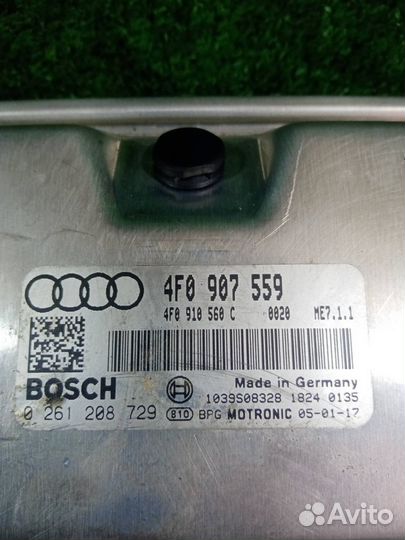 Блок управления двигателем Audi A6 4F C6 BAT (4.2)