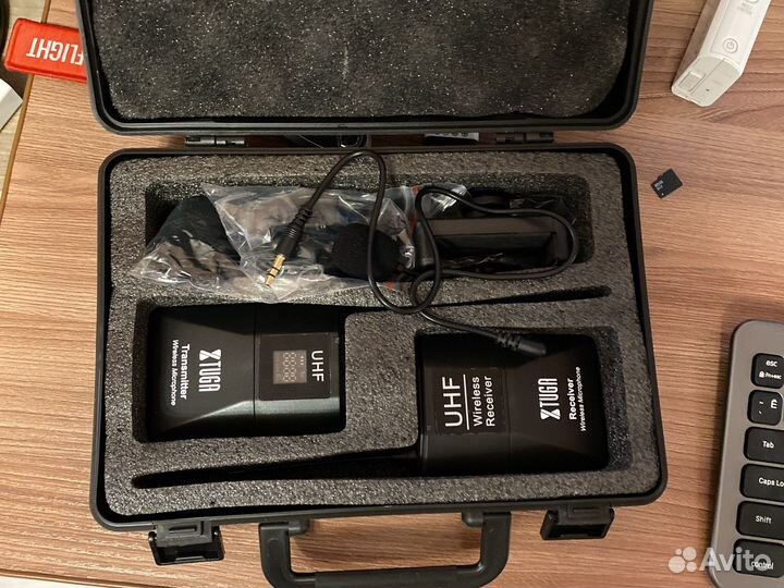 Микрофон петличный xtuga беспроводной