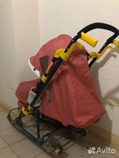 Санки коляска ника kids