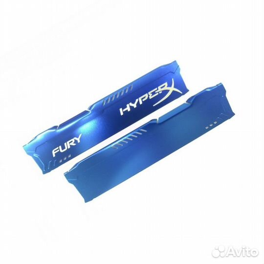 Б/у Радиатор охлаждения синий