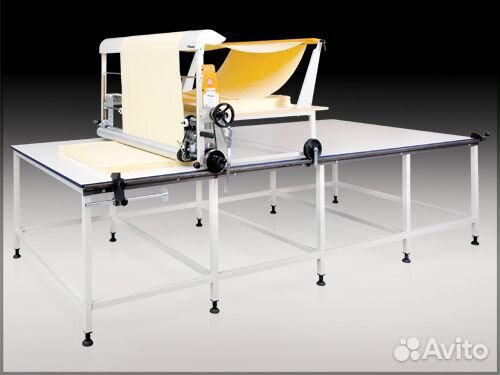 Ручная каретка для настилания трикотажного чулка