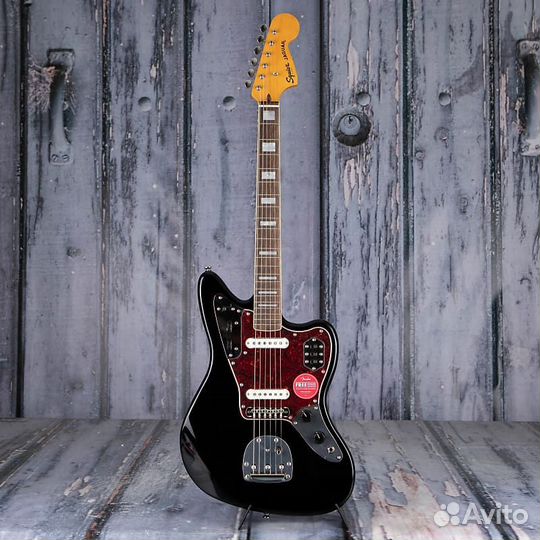 Новый Squier Classic Vibe '70s Jaguar (Black)