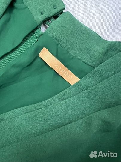 Платье зелёное Zarina, 42-44р