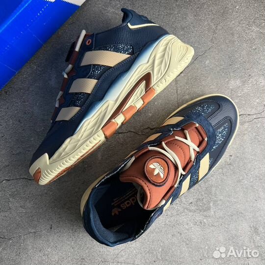 Кроссовки Adidas Niteball Crew Navy Wild Sepia (41