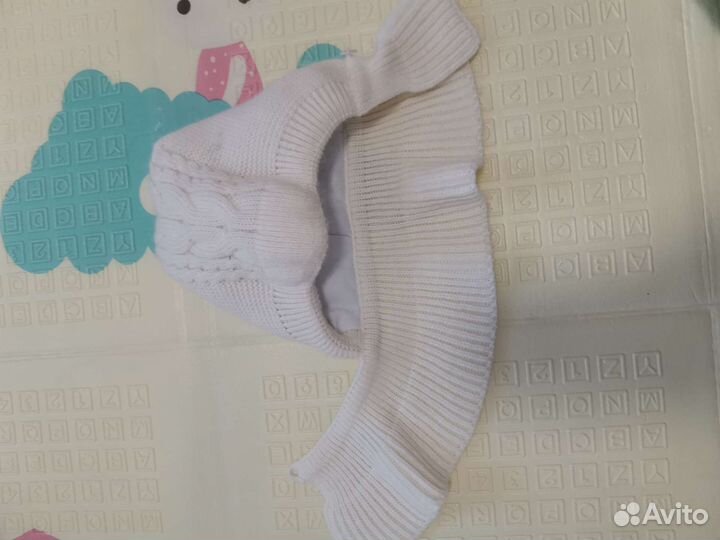 Шапка шлем зимняя Журавлики