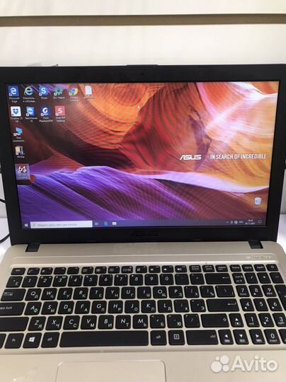 Ноутбук asus R540Y (зяб)