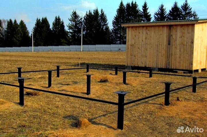 Винтовые сваи / Фундамент под ключ