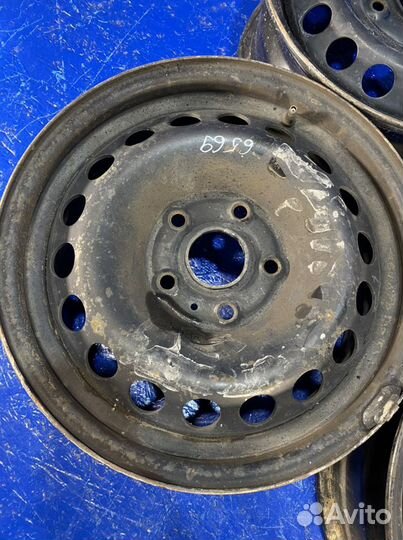 Диски штампованные R15 skoda