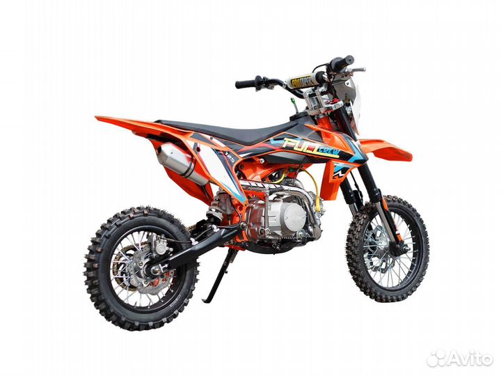 Мотоцикл Питбайк Full Crew FC125e 14/12 Оранжевый
