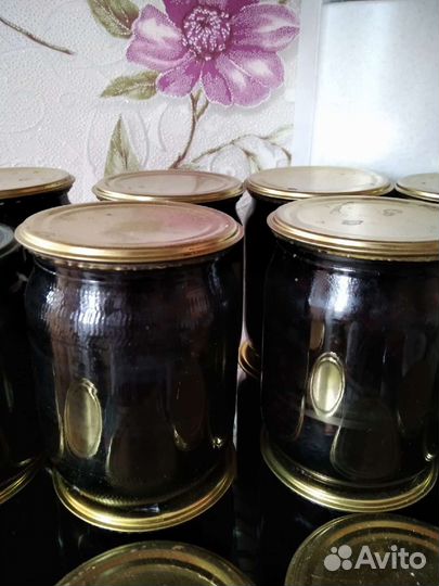 Черника топленая и варенье