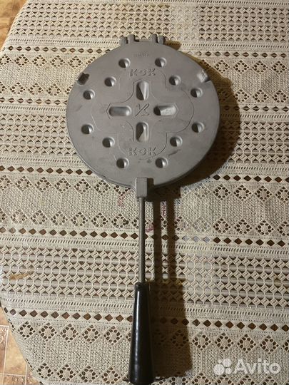 Форма для выпечки вафельница орешница СССР