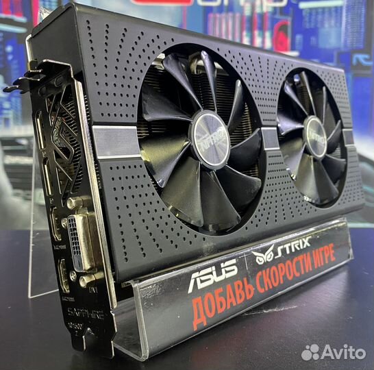 Видеокарта Sapphire Radeon nitro+ RX 580 8G