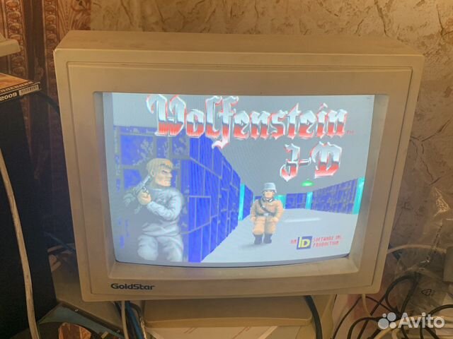 Ретро 386 компьютер Unipaq