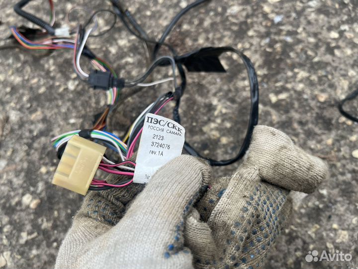 Проводка салона ваз 2123