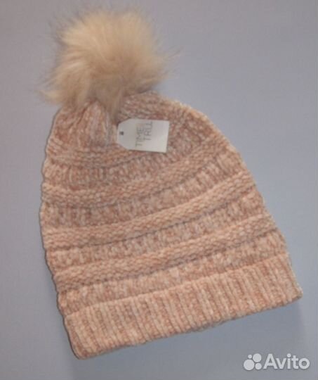 Шапка на флисе 5-8 лет три цвета Канада, Новая