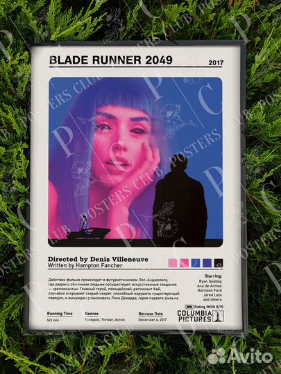 Постер Бегущий по Лезвию 2049