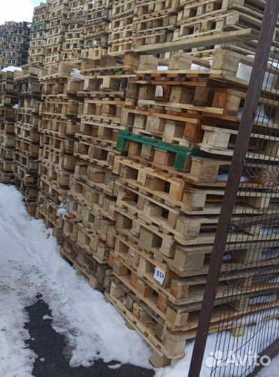 Поддоны деревянные Б/У. Евро паллеты. европоддоны