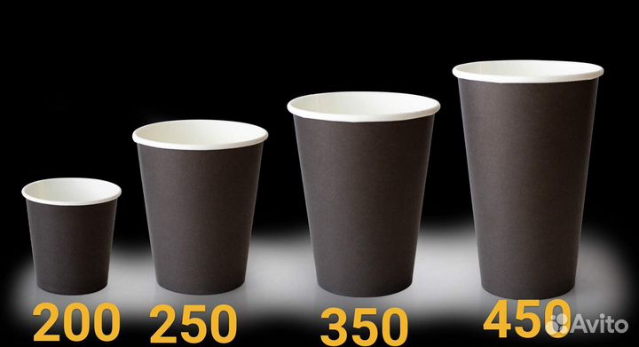 Бумажные стаканы для кофе оптом 2