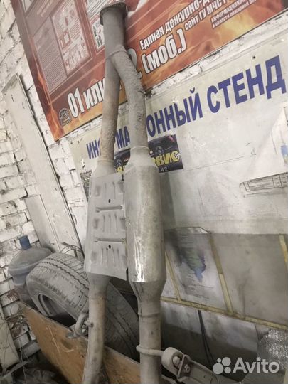 Инфинити QX70 глушитель, резонаторы, выхлоп