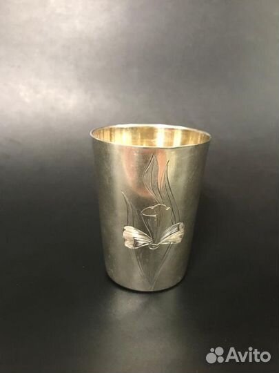 Стопка серебро