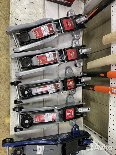 Домкраты гидравлические, подкатные