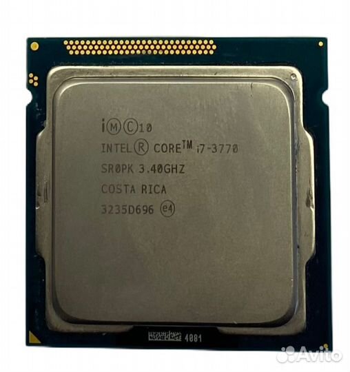 Intel core i7 3770 сокет 1155