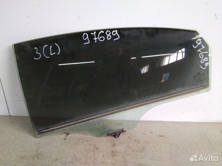 Стекло двери задней левой Hyundai Sonata VI 2010-2