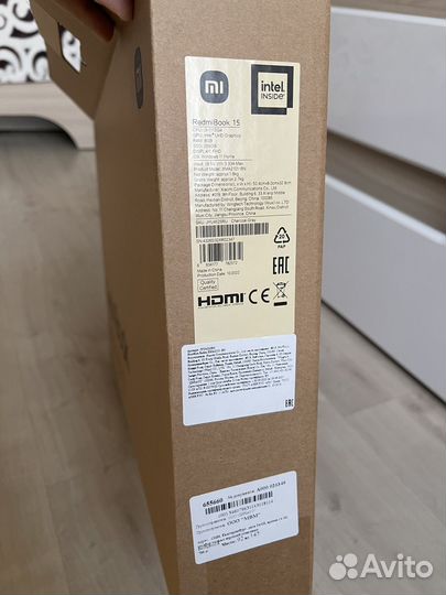 Ноутбук Xiaomi RedmiBook 15