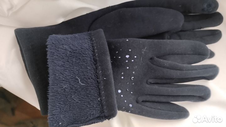 Перчатки на флисе